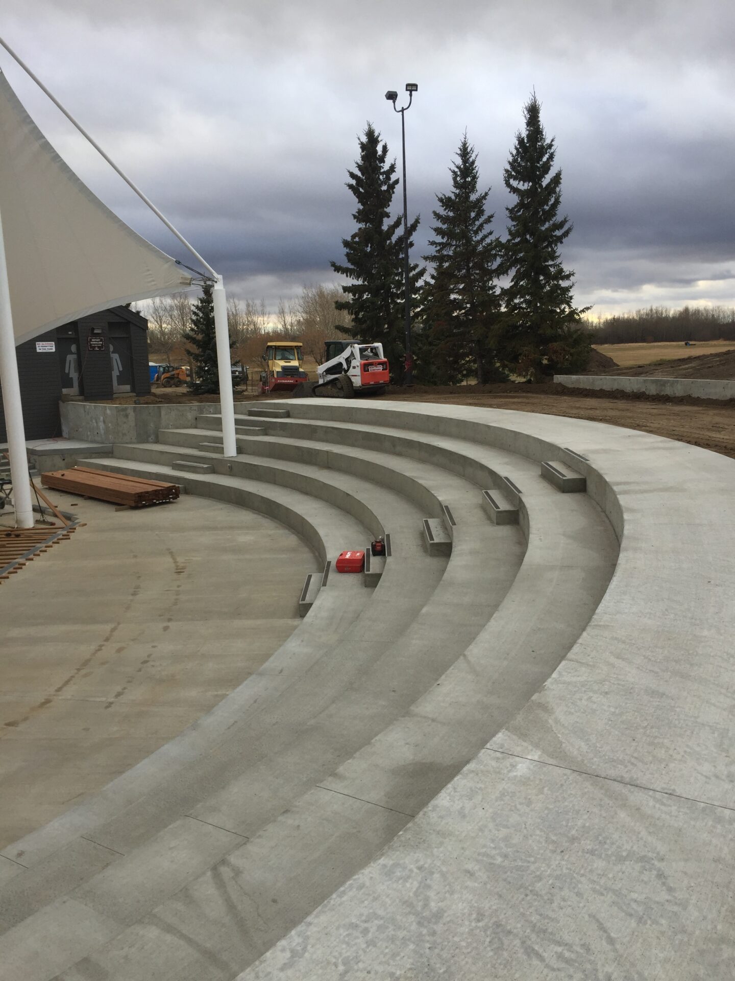 Bud Miller Park Amphitheatre in Lloydminster Seating